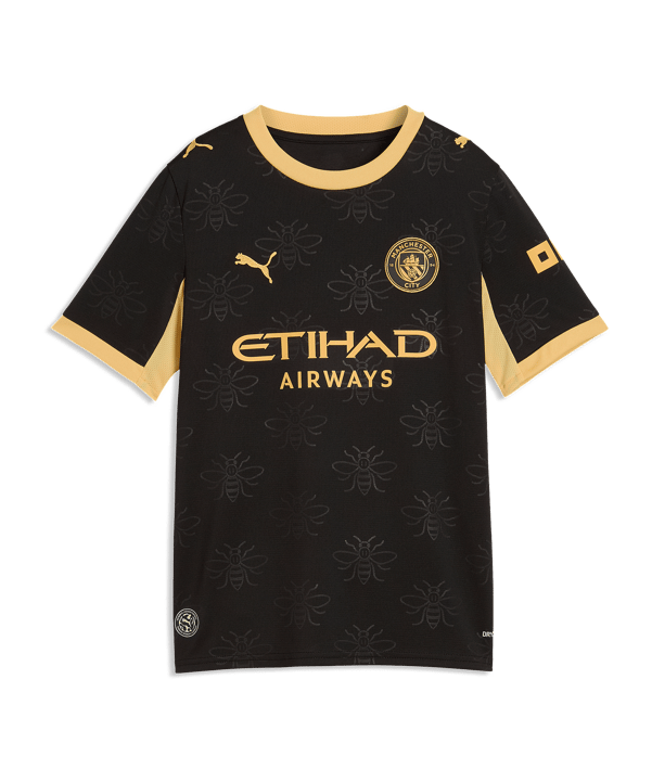 PUMA Manchester City Replica Maillot Away 2026/2027 Enfants Noir C03 - noir