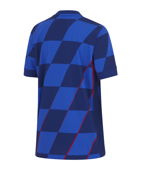 Nike Kroatien Trikot Away EM 2024 Kids Blau Weiss  F405 - blau