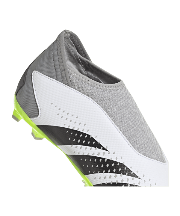 adidas Predator Accuracy.3 LL FG Crazyrush Kids Weis Schwarz Gelb - weiss