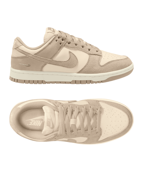 Nike Dunk Low Suede Dames Bruin K201 - bruin