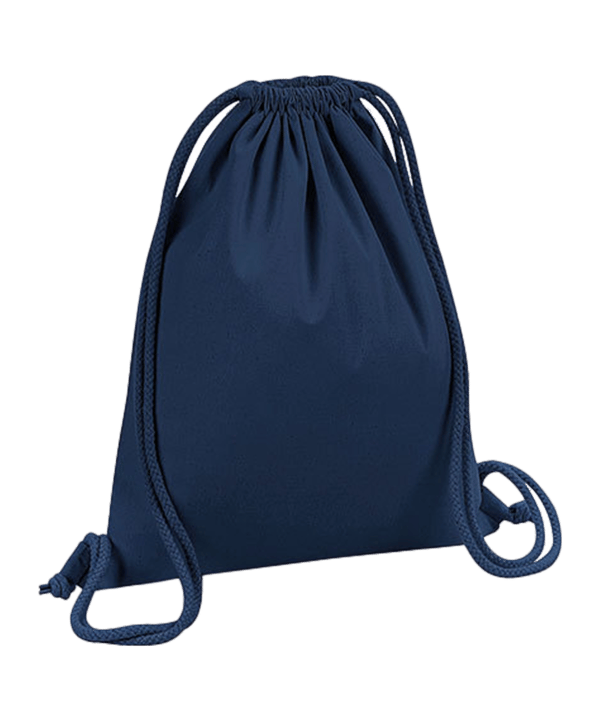 Merch Organic Premium Cotton Gymsack French Navy - blau