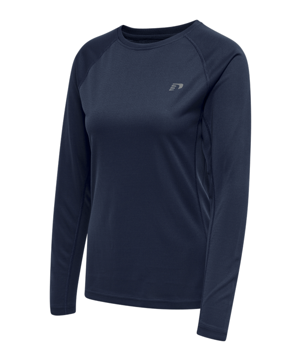 Newline Core Shirt langarm Running Damen F1009 - schwarz