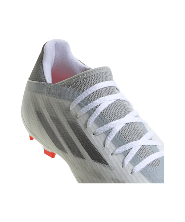 adidas X SPEEDFLOW.3 FG White Spark Weiss Grau Rot - weiss