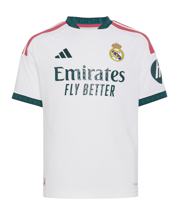 adidas Real Madrid Authentic Maglietta Home 2026/2027 Bambini Bianco - bianco