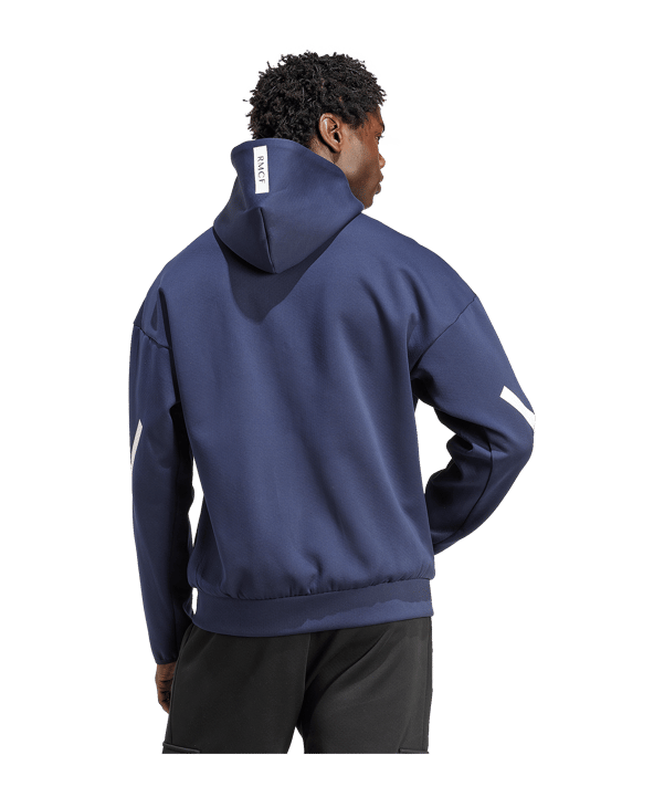 adidas Real Madrid Anthem Jacke Blau - blau