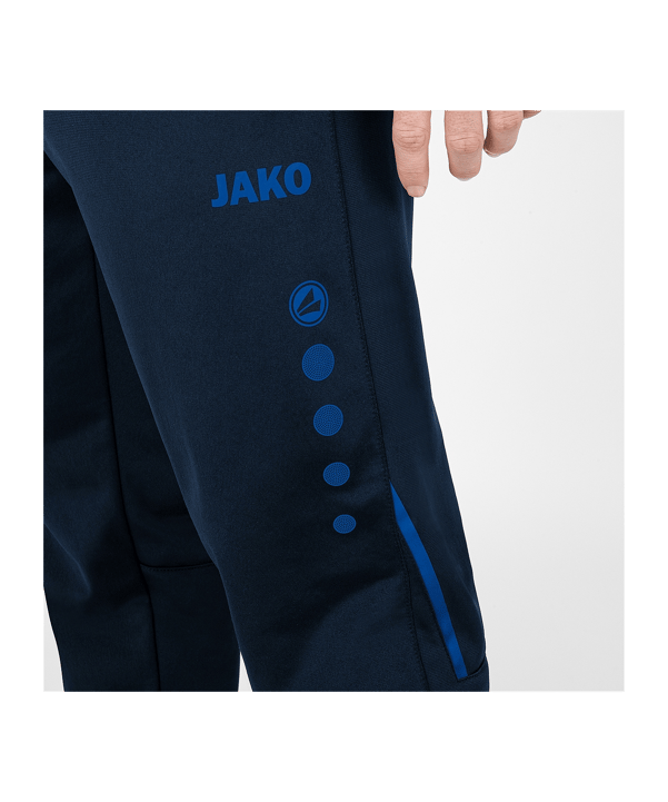 JAKO Pantalon d'entraînement Bleu C903 - bleu