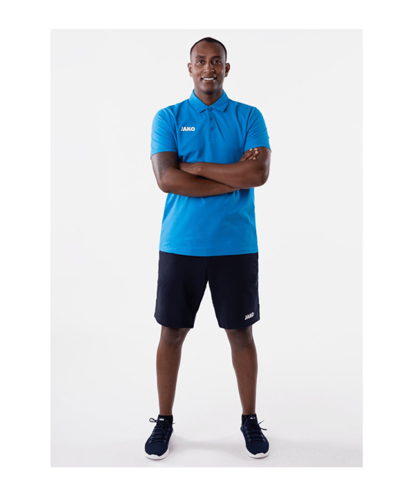 JAKO Base Poloshirt Blau F89 - blau