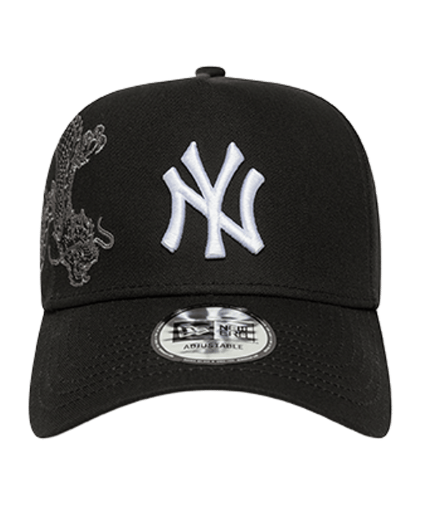 New Era MLB Icon E-Frame New York Yankees Cap Schwarz - schwarz