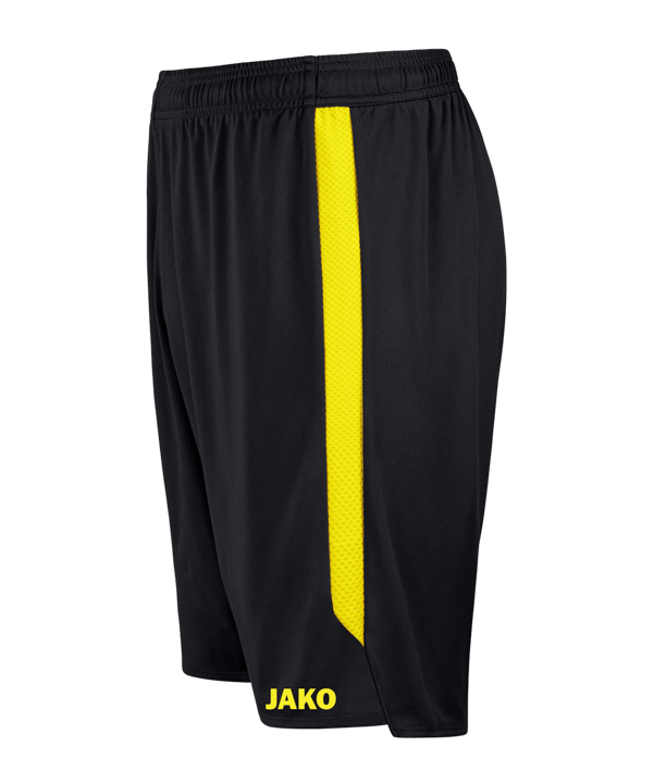 JAKO Power Short Schwarz Gelb F803 - schwarz