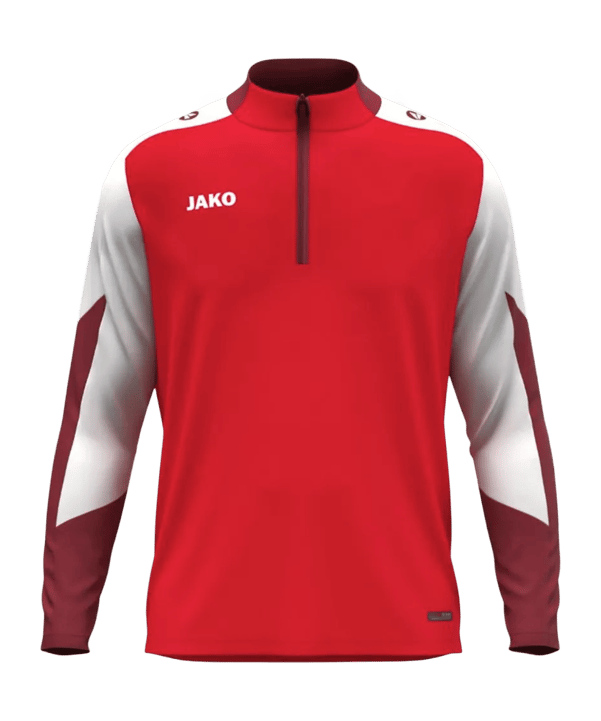 JAKO Dynamic Zip Sweatshirt Rot F114 - rot