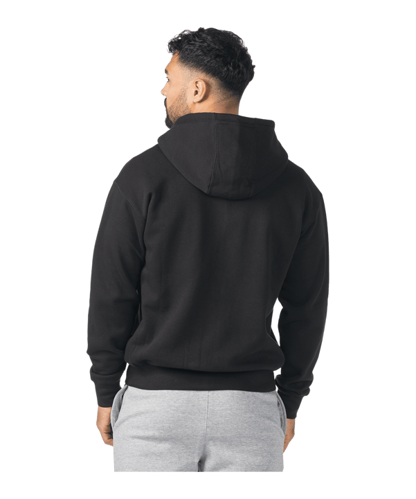 Erima TS Kapuzenjacke Schwarz - schwarz