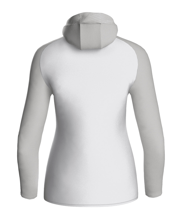 JAKO Icon Kapuzenjacke Damen Weiss Grau F016 - grau