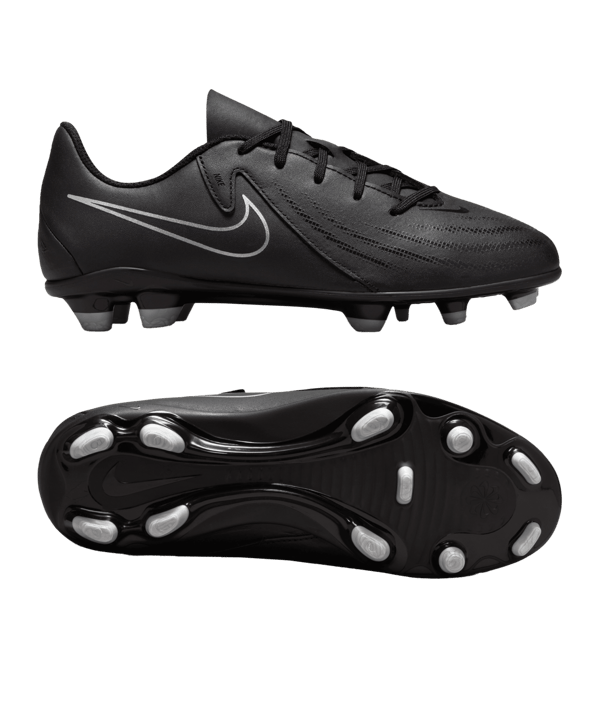Nike Jr Phantom GX II Club FG/MG Shadow Kids Schwarz F001 - schwarz