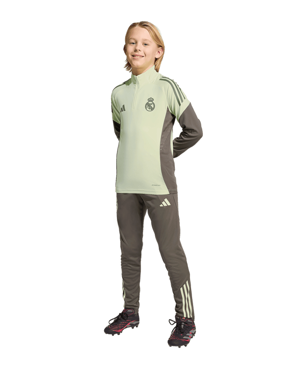 adidas Real Madrid Trainingshose Kids Grau - grau