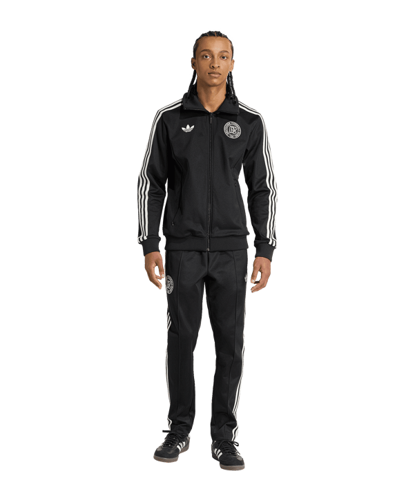 adidas Deutschland 125th Anniversary Jogginghose Schwarz - schwarz