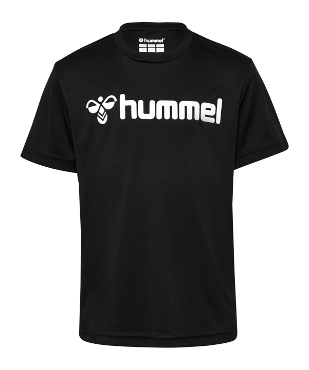 Hummel Logo Trikot Kids Schwarz F2001 - schwarz
