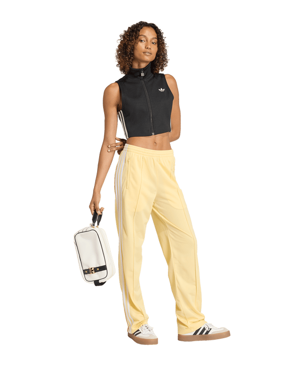 adidas Firebird Classic Track Hose Damen Weiß - weiss