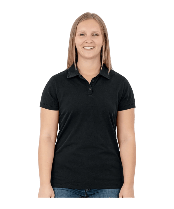 JAKO Doubletex Polo Femmes Noir C800 - noir