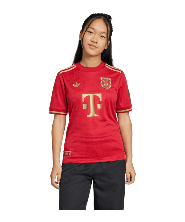 adidas Originals FC Bayern München 125th Anniversary Trikot Kids Rot - rot