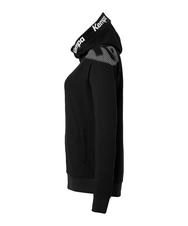 Kempa Veste à capuche Noir C01 - noir