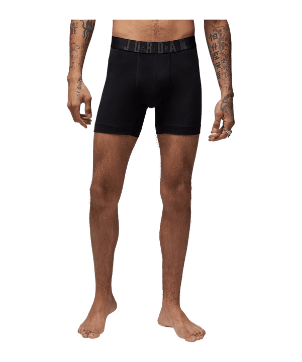 Jordan Flight Modal 3PK Boxershort Schwarz F023 - schwarz