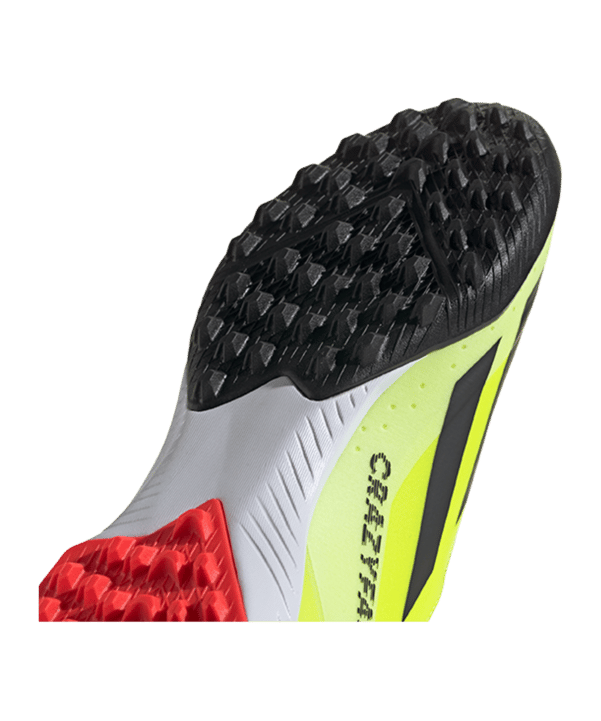 adidas X Crazyfast League LL TF Solar Energy Gelb Schwarz Weiss - gelb