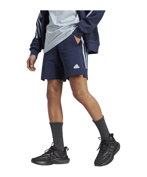 adidas Future Icons 3-Stripes Short Blau - blau