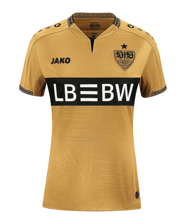 JAKO VfB Stuttgart Maillot 3rd 2026/2027 Femmes Gold C656 - doré