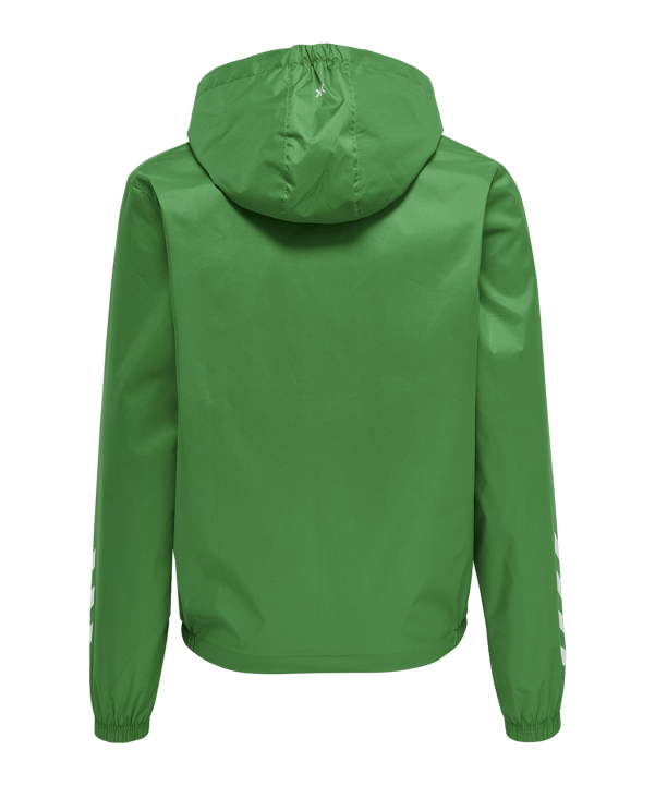 Hummel hmlCORE XK Spray Jacke Kids Grün F6235 - gruen