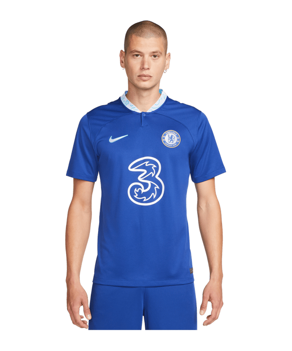 Nike FC Chelsea London Trikot Home 22/23 F496 - blau