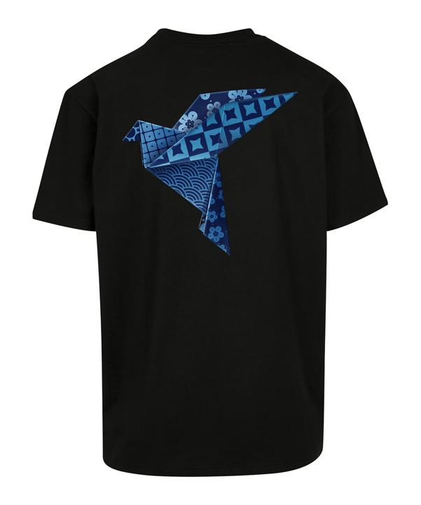 Mister Tee Paperbird Oversized T-Shirt Schwarz - schwarz