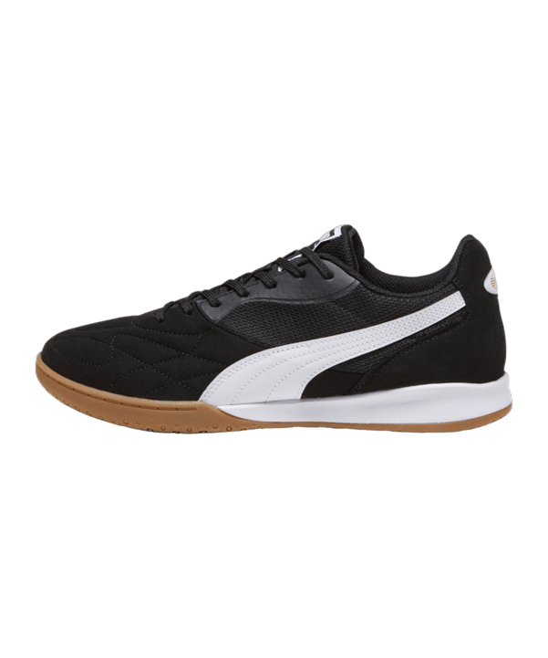 PUMA KING Top IT Halle Schwarz Weiss Gold F01 - schwarz