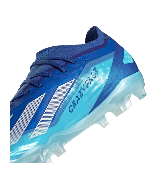 adidas X Crazyfast.2 FG Marinerush Blau Weiss Orange - blau