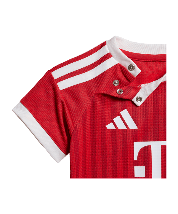 adidas FC Bayern München Trikot Set Home 2026/2027 Kids Rot - rot
