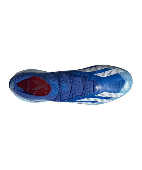 adidas X Crazyfast.1 FG Marinerush Blau Weiss Orange - blau