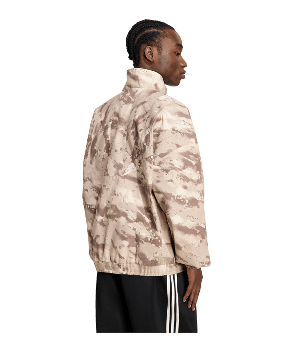 adidas Originals Camo Cutline Track Jacke Beige - beige