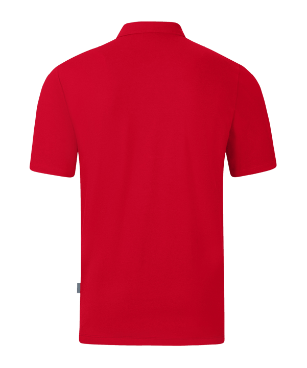 JAKO Organic Stretch Polo Shirt Rot F100 - rot