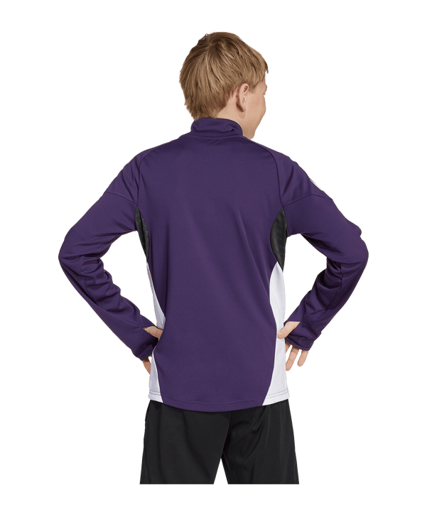 adidas Manchester United Training Sweatshirt Kids Lila - lila