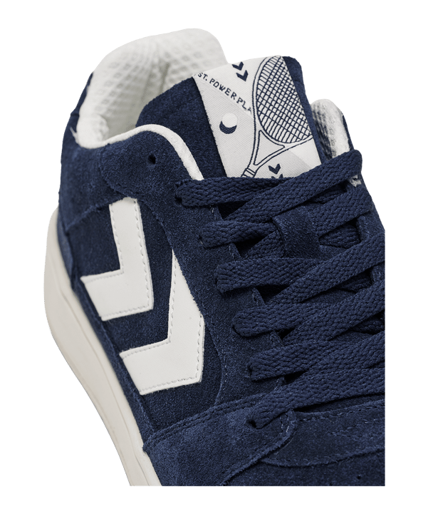 Hummel St. Power Play Suede Sneaker Blau F7003 - blau