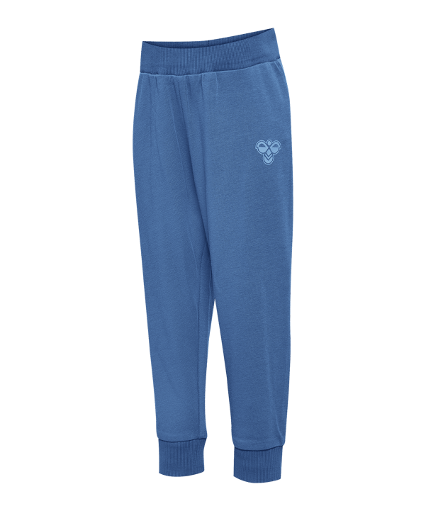 Hummel Mini Jersey Crewsuit Bee Trainingsanzug Kids Blau F7379 - blau