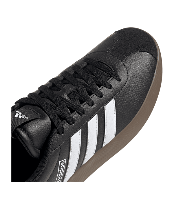 adidas VL Court 3.0 Schwarz - schwarz