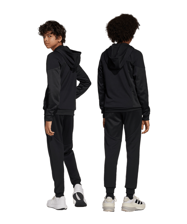 adidas Tiro 25 Travel Trainingshose Kids Schwarz - schwarz