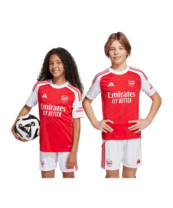 adidas FC Arsenal London Trikot Home 2025/2026 Kids Rot - rot