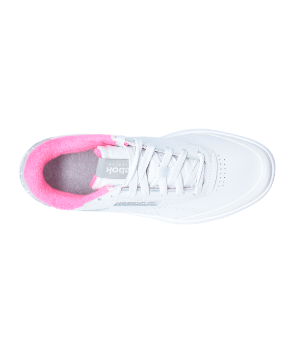 Reebok Club C Double GEO Damen Grau Pink - grau