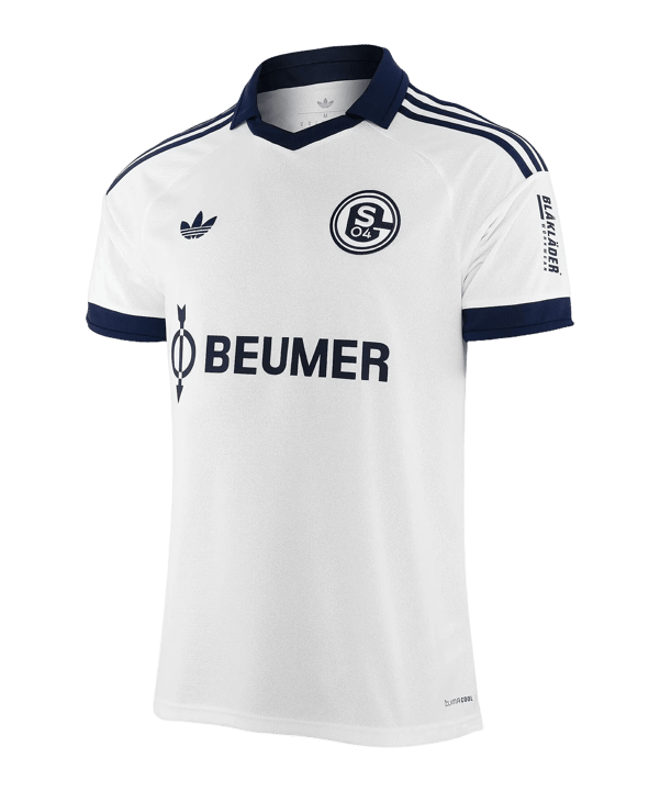 adidas Originals FC Schalke 04 Maillot Away 2026/2027 Blanc - blanc