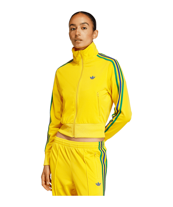 adidas Originals Firebird Classic Jacke Damen Gelb - gelb