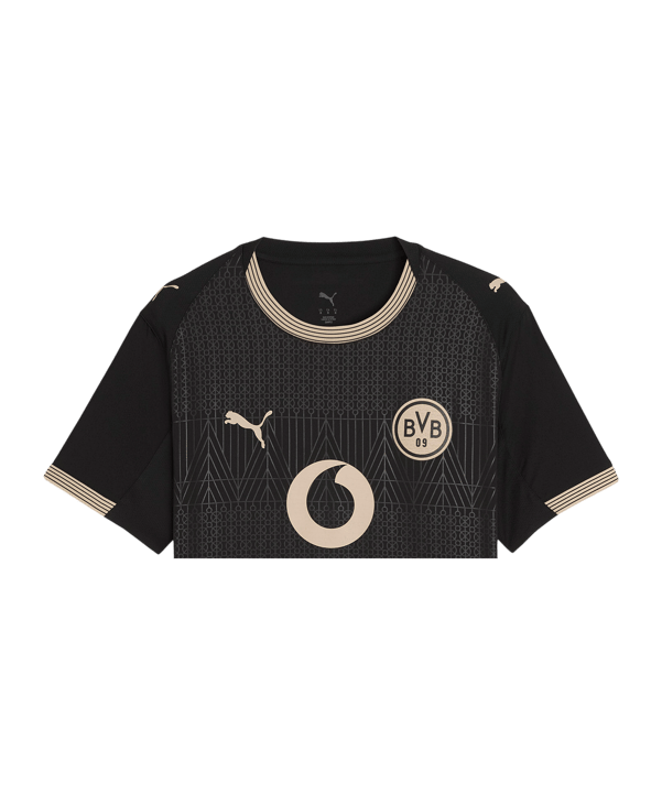 PUMA Borussia Dortmund Rote Erde Authentic Trikot 2025/2026 Schwarz F23 - schwarz