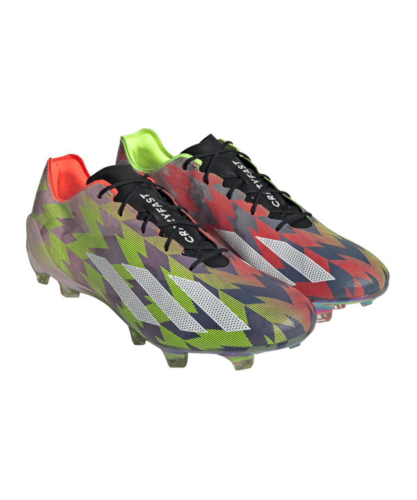 adidas X Crazylight+ FG Special Edition Gelb Weiss Orange - gelb