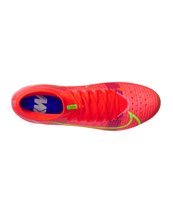 Nike Mercurial Superfly VIII Spectrum Pro FG Rot F600 - rot