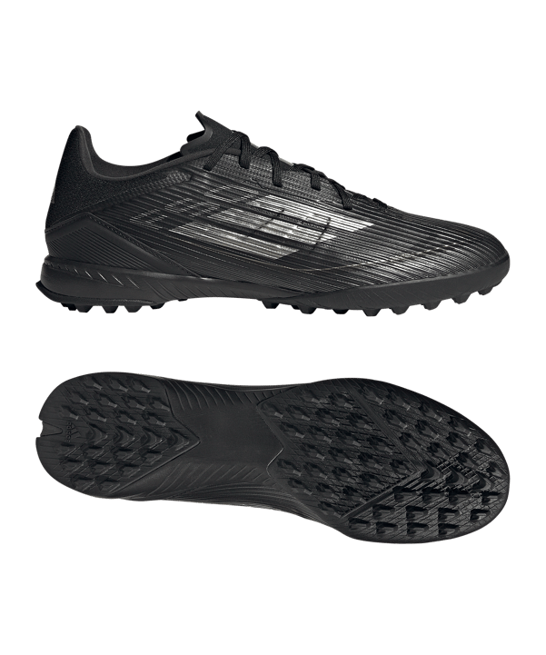 adidas F50 League TF Dark Spark Schwarz Grau - schwarz